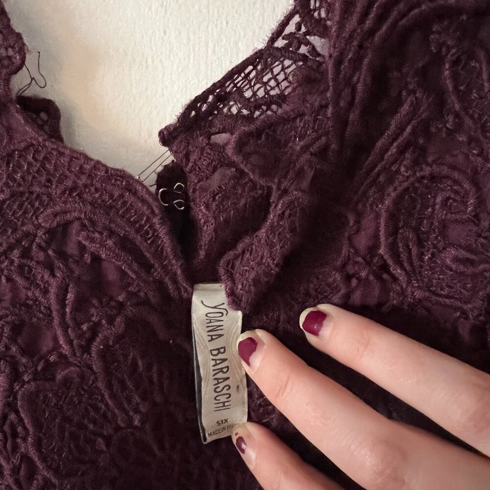 beautiful purple lace dress yoana baraschi 6 - Picture 3 of 3